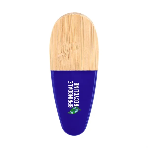 Spring loaded magnetic clip with bamboo grip.... from ASI 61125 Hit Promotional Products / Hit®