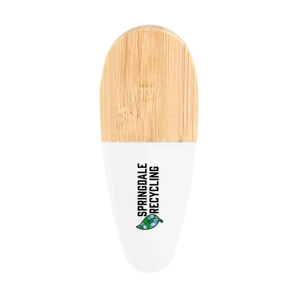 Spring loaded magnetic clip with bamboo grip.... from ASI 61125 Hit Promotional Products / Hit®