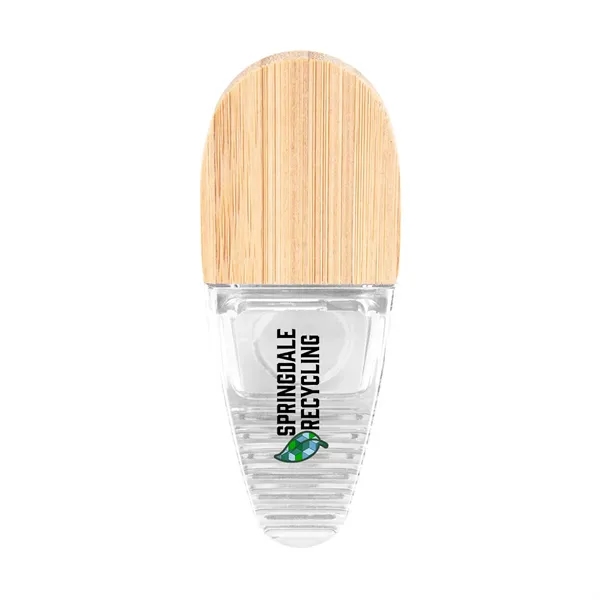 Spring loaded magnetic clip with bamboo grip.... from ASI 61125 Hit Promotional Products / Hit®