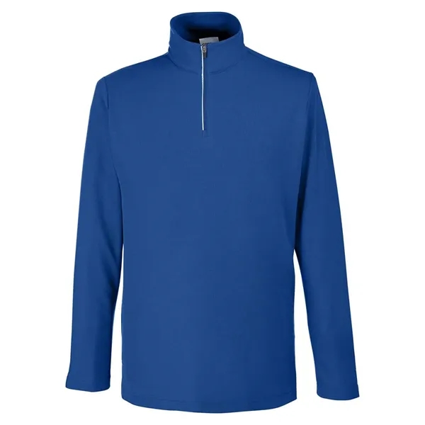 CORE365 Fusion ChromaSoft™ Pique Quarter-Zip... from ASI 84358 S&S Activewear