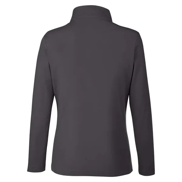 CORE365 Women's Fusion ChromaSoft™ Pique Quarter-Zip... from ASI 84358 S&S Activewear