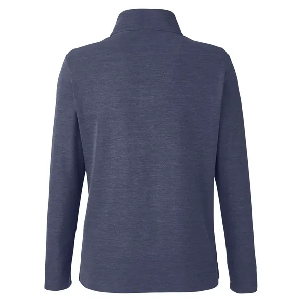 CORE365 Women's Fusion ChromaSoft™ Pique Quarter-Zip... from ASI 84358 S&S Activewear