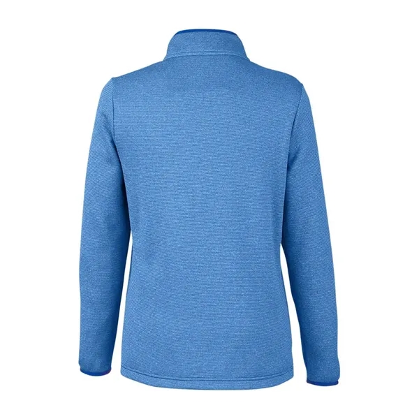 CORE365 Women's Venture Heathered Stripe Quarter-Zip... from ASI 84358 S&S Activewear