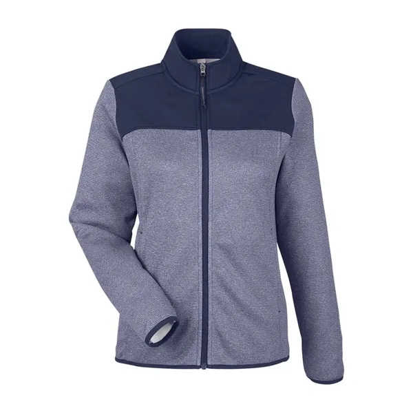 CORE365 Women's Venture Heathered Stripe Hybrid Jacket... from ASI 84358 S&S Activewear