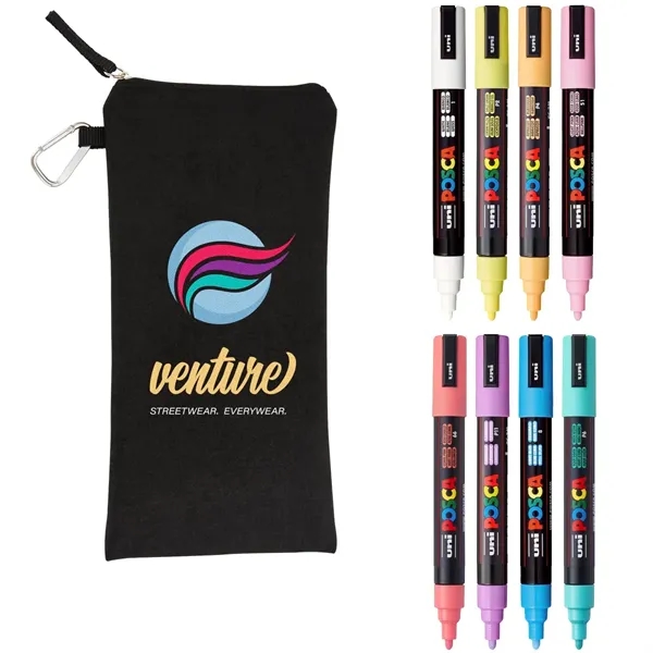 POSCA 8 Piece Soft Marker Set with Bag - Medium... from ASI 89320 Starline USA Inc
