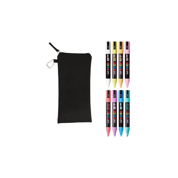 POSCA 8 Piece Soft Marker Set with Bag - Medium... from ASI 89320 Starline USA Inc