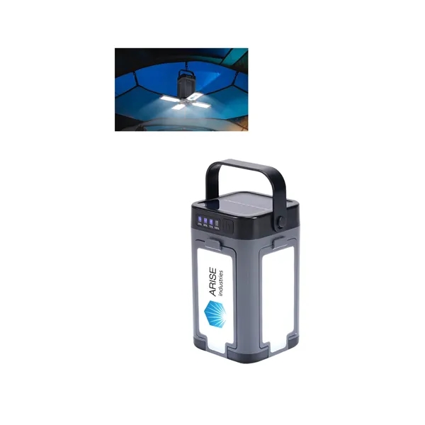 Rechargeable 4-Panel 3W LED/SMD Lantern... from ASI 89320 Starline USA Inc