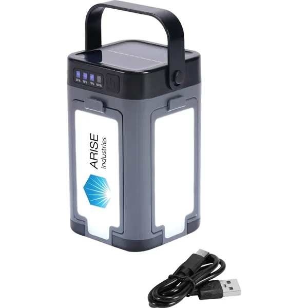 Rechargeable 4-Panel 3W LED/SMD Lantern... from ASI 89320 Starline USA Inc