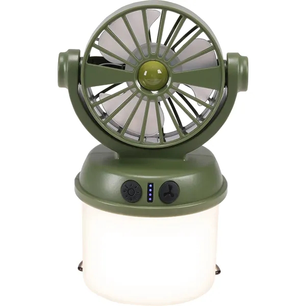 Rechargeable 3W COB Lantern with Fan... from ASI 89320 Starline USA Inc