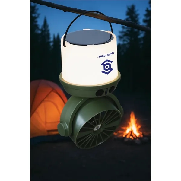 Rechargeable 3W COB Lantern with Fan... from ASI 89320 Starline USA Inc