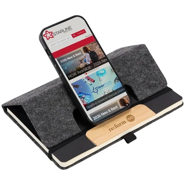 EarthTrendz™ 5.5x8.25 Felt Notebook... from ASI 89320 Starline USA Inc