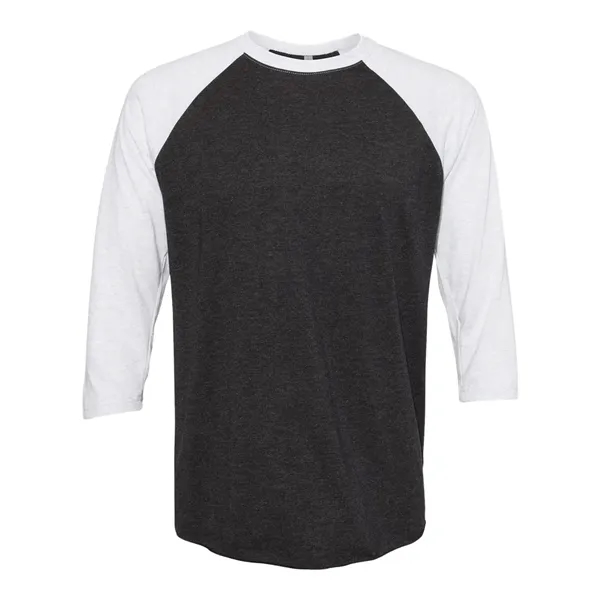 Unisex Triblend Three-Quarter Sleeve Raglan Tee... from ASI 84358 S&S Activewear