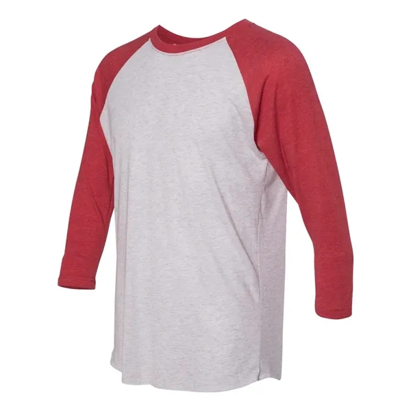 Unisex Triblend Three-Quarter Sleeve Raglan Tee... from ASI 84358 S&S Activewear