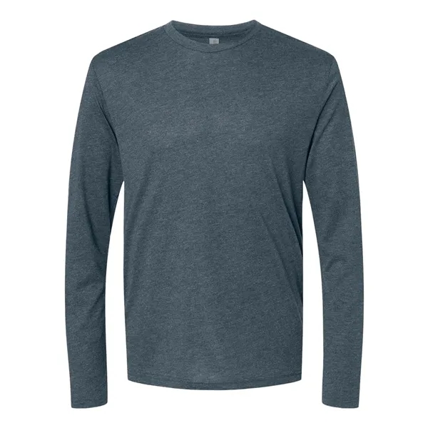 Triblend long sleeve crew with a 1x1 baby rib collar and... from ASI 84358 S&S Activewear
