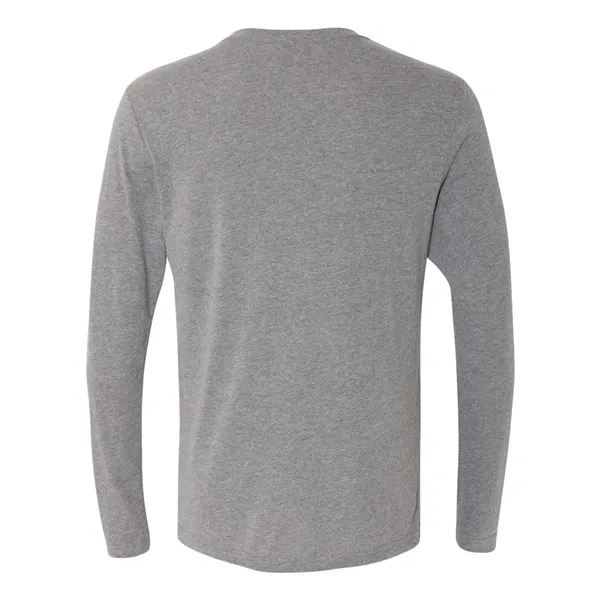 Triblend long sleeve crew with a 1x1 baby rib collar and... from ASI 84358 S&S Activewear