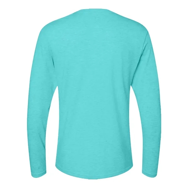 Triblend long sleeve crew with a 1x1 baby rib collar and... from ASI 84358 S&S Activewear
