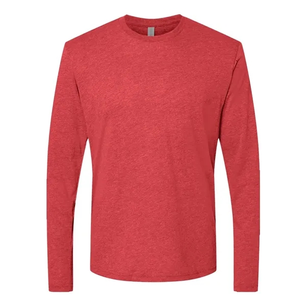 Triblend long sleeve crew with a 1x1 baby rib collar and... from ASI 84358 S&S Activewear