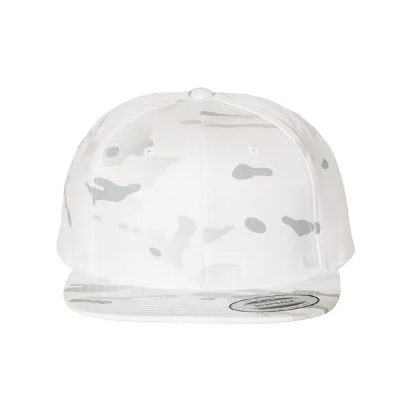 Wool blend flat bill snapback cap. Blank.... from ASI 84358 S&S Activewear