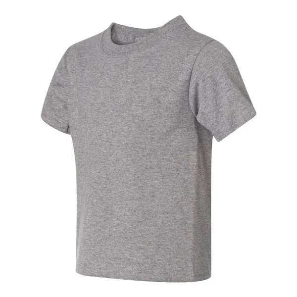 Youth 5.6 oz., 50% cotton / 50% polyester t-shirt. Blank product.... from ASI 84358 S&S Activewear
