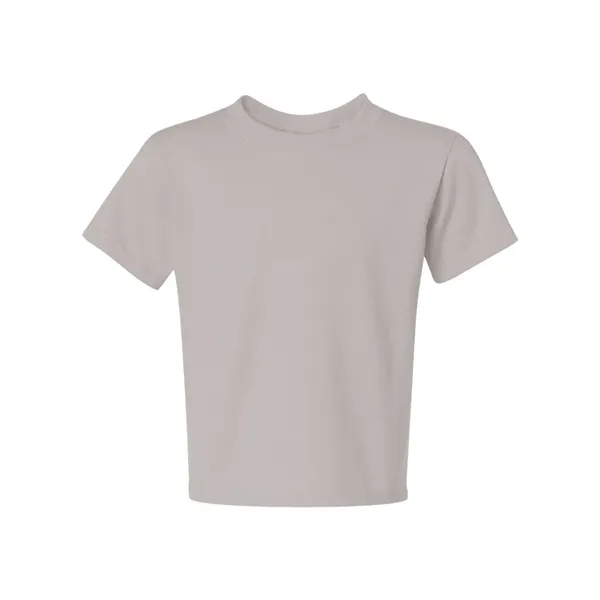 Youth 5.6 oz., 50% cotton / 50% polyester t-shirt. Blank product.... from ASI 84358 S&S Activewear