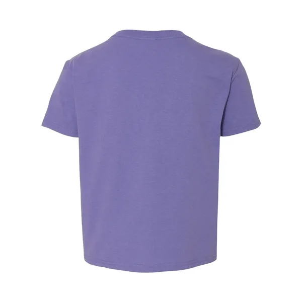 Youth 5.6 oz., 50% cotton / 50% polyester t-shirt. Blank product.... from ASI 84358 S&S Activewear