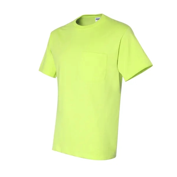 Adult heavyweight blend 5.6 oz., t-shirt with a left chest pocket.... from ASI 84358 S&S Activewear