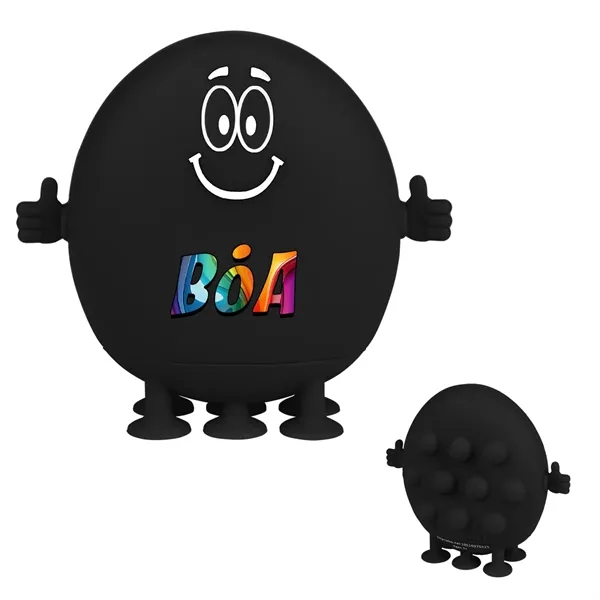 Silicone push-pop, bubble stress toy with smiley face design.... from ASI 61125 Hit Promotional Products / Hit®