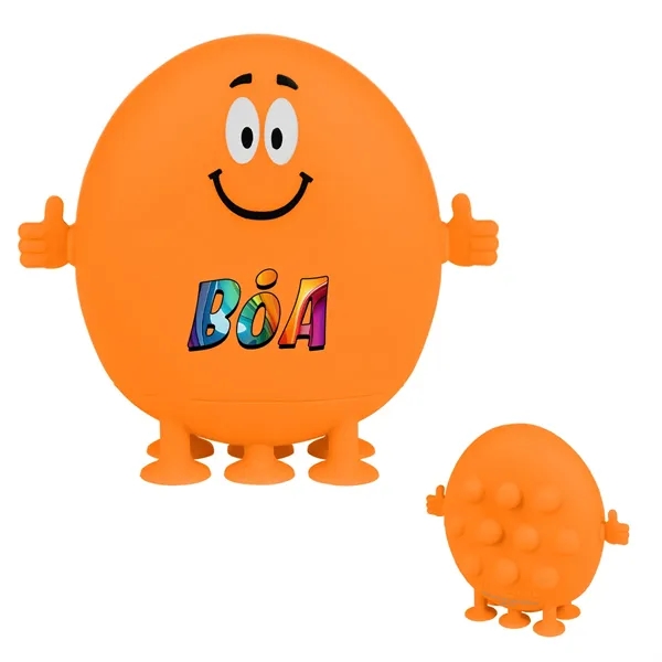 Silicone push-pop, bubble stress toy with smiley face design.... from ASI 61125 Hit Promotional Products / Hit®