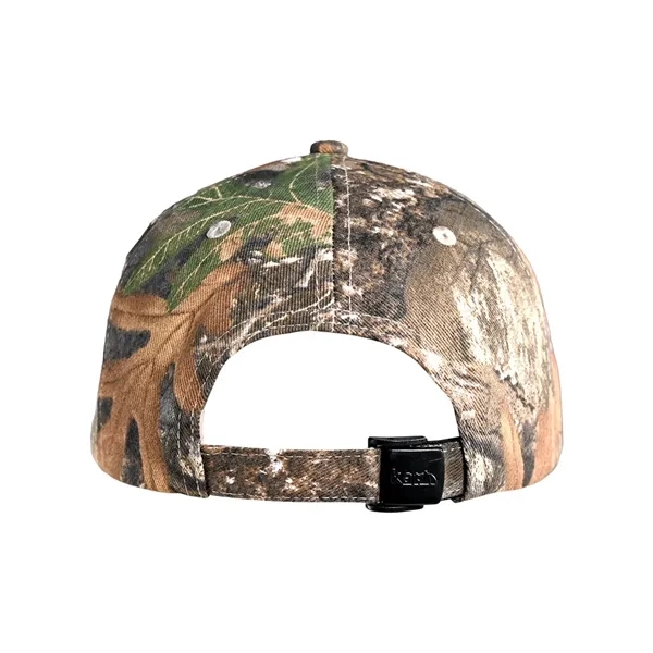 Structured, mid-profile mossy oak camouflage cap. Blank product.... from ASI 84358 S&S Activewear
