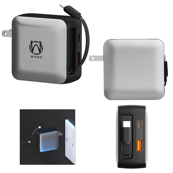 65W PhoneSuit® NOVO Wall Charger Pro... from ASI 61125 Hit Promotional Products / Hit®