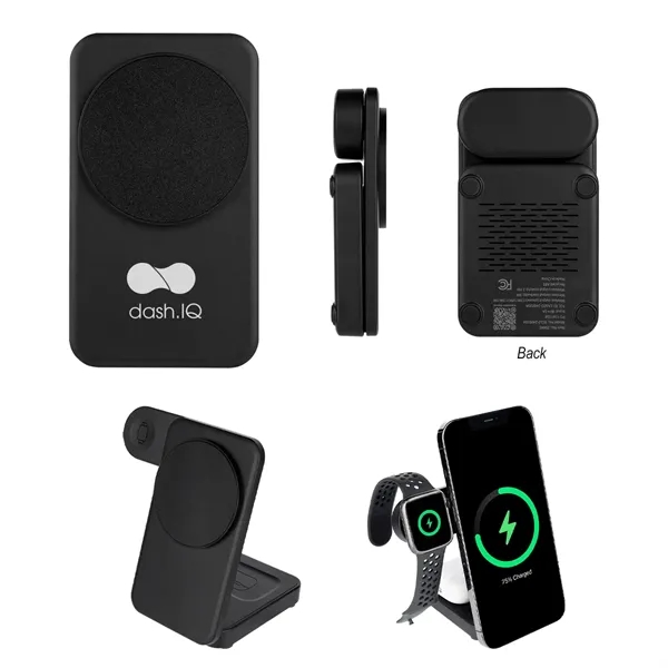Foldable rABS Magnetic Wireless Charger... from ASI 61125 Hit Promotional Products / Hit®