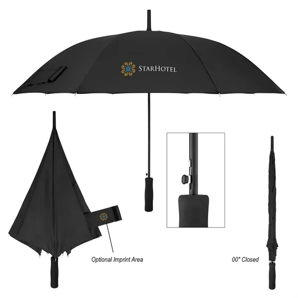 46" Arc Automatic Open Umbrella With 100% rPET Canopy... from ASI 61125 Hit Promotional Products / Hit®