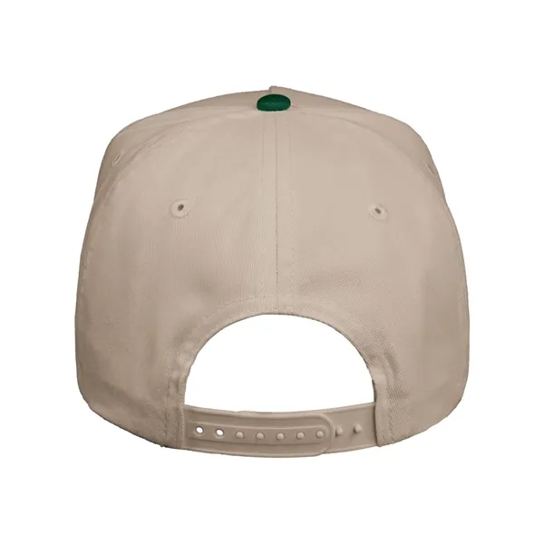 5-panel twill cap. Blank product.... from ASI 84358 S&S Activewear