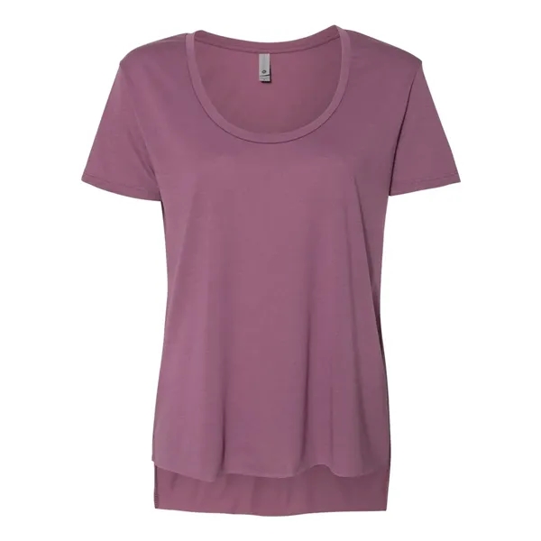Women's relaxed fit poly-cotton blended t-shirt with scoop neckline, baby rib,... from ASI 84358 S&S Activewear