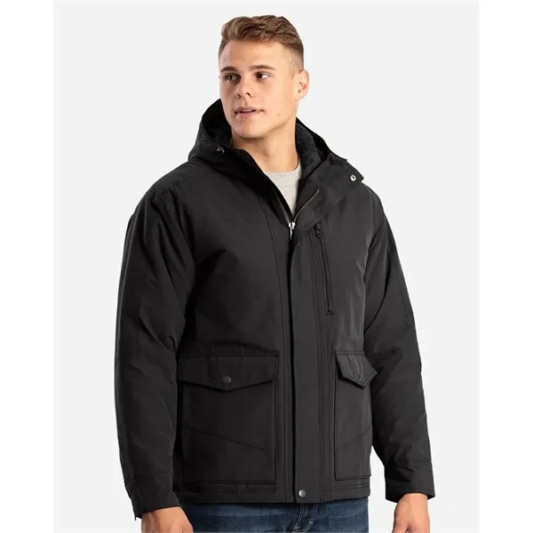 Berne Apparel Highland Quilt-Lined Micro-Duck Hooded Jacket... from ASI 84358 S&S Activewear
