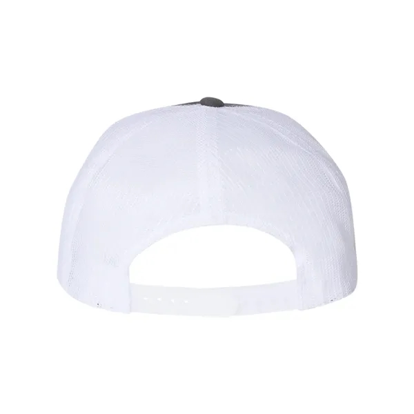 Classic trucker cap with flat bill. Blank.... from ASI 84358 S&S Activewear