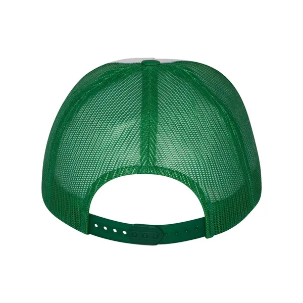 Classic trucker cap with flat bill. Blank.... from ASI 84358 S&S Activewear