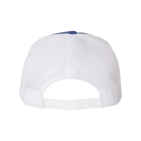 Classic trucker cap with flat bill. Blank.... from ASI 84358 S&S Activewear