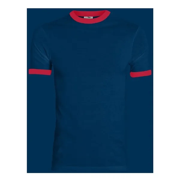 50/50 Ringer T-Shirt... from ASI 84358 S&S Activewear