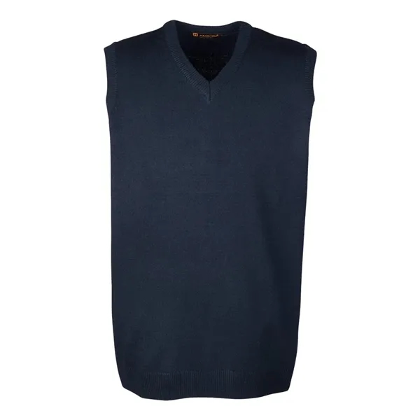 Harriton Pilbloc™ V-Neck Sweater Vest... from ASI 84358 S&S Activewear