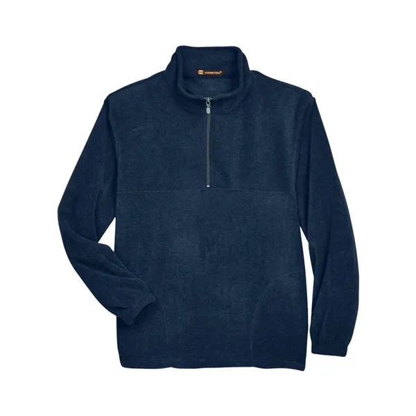 Harriton Quarter-Zip Fleece Pullover... from ASI 84358 S&S Activewear