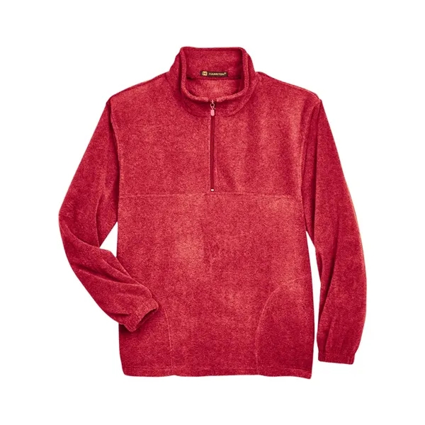 Harriton Quarter-Zip Fleece Pullover... from ASI 84358 S&S Activewear