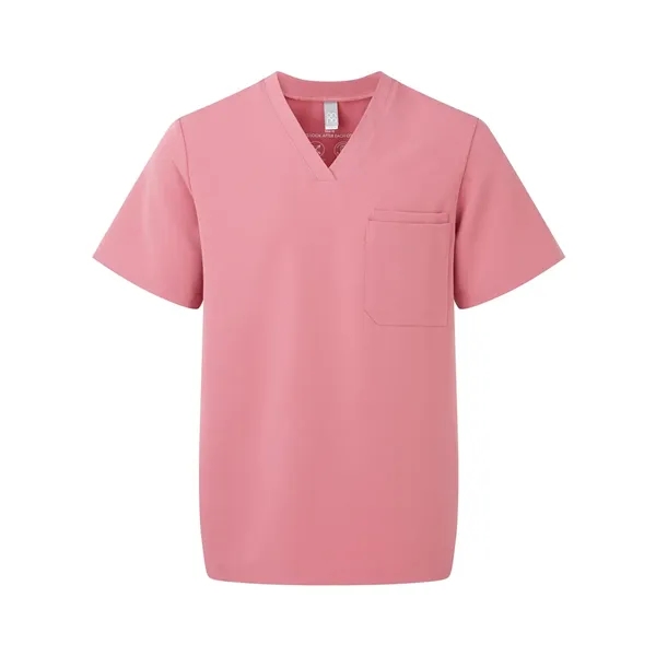 Onna Limitless V-Neck Stretch Scrub Top... from ASI 84358 S&S Activewear