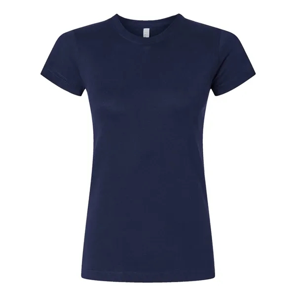 Juniors' fine jersey longer length T-shirt. 4.5 oz. Blank product.... from ASI 84358 S&S Activewear