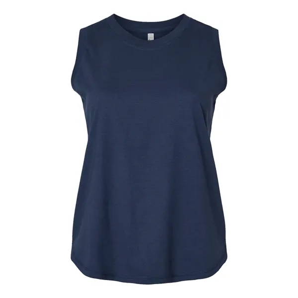 LAT Women's Curvy Relaxed Fine Jersey Tank... from ASI 84358 S&S Activewear