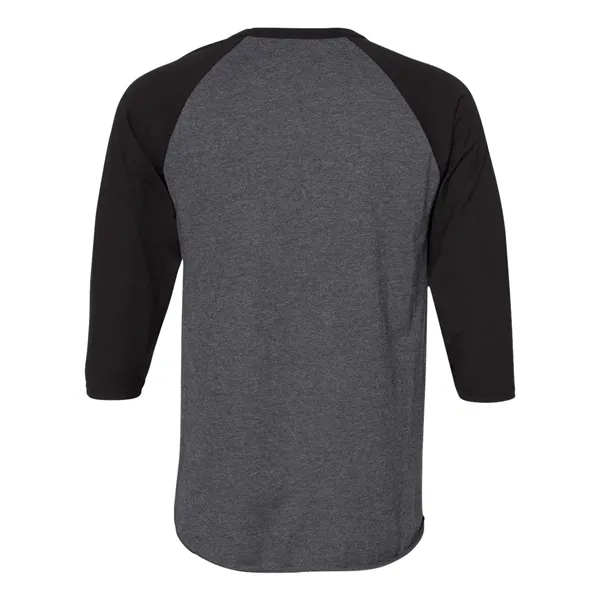 Premium Blend Ringspun Three-Quarter Sleeve Raglan Baseba...... from ASI 84358 S&S Activewear