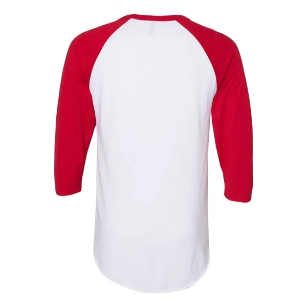 Premium Blend Ringspun Three-Quarter Sleeve Raglan Baseba...... from ASI 84358 S&S Activewear