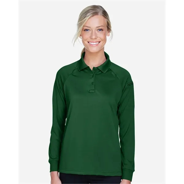 Harriton Women's Advantage Long Sleeve Tactical Polo... from ASI 84358 S&S Activewear