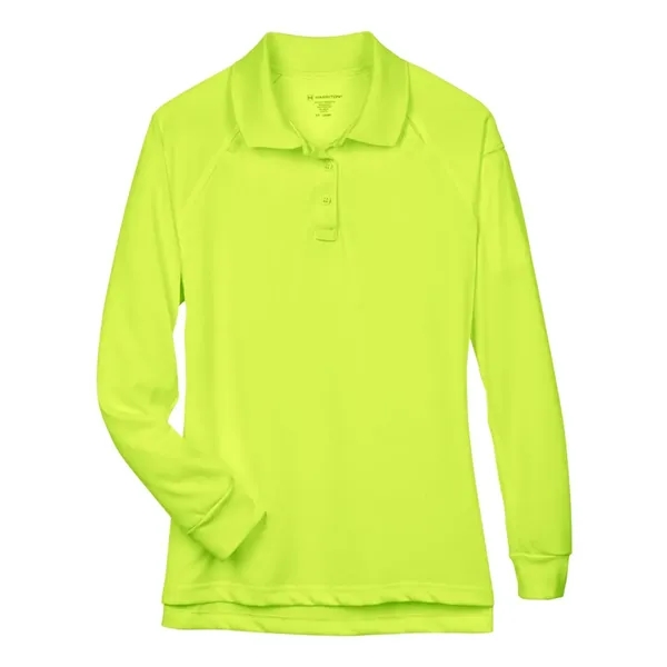 Harriton Women's Advantage Long Sleeve Tactical Polo... from ASI 84358 S&S Activewear
