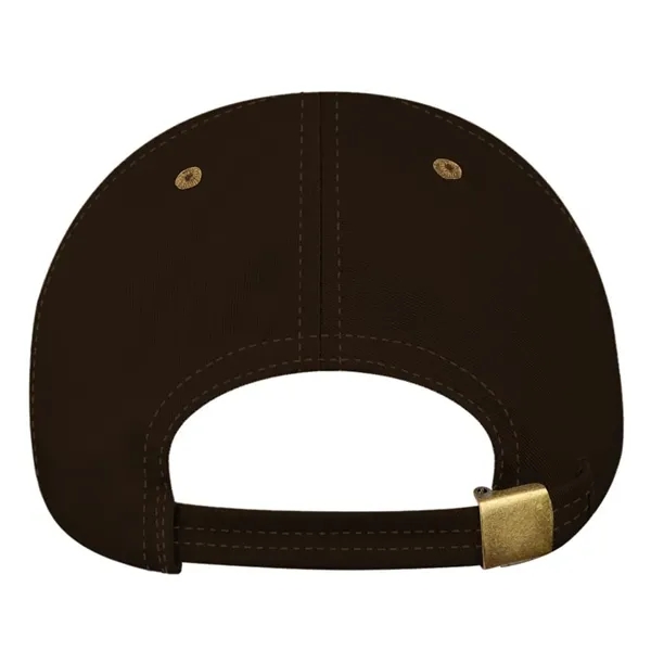 Order Custom Unstructured "Dad", Brushed Cotton, Fabric Strap-Buckle Baseball Caps. Union... from ASI 73775 Unionwear